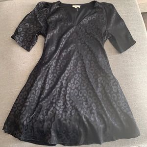 Black leopard Entro dress